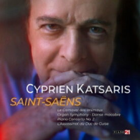 Saint-Saens サン＝サーンス / ピアノ・ソロ編曲集～交響曲第3番『オルガン付き』、動物の謝肉祭、ピアノ協奏曲第2番、他　シプリアン・カツァリス（2CD）（＋DVD）（日本語解説付） 【CD】