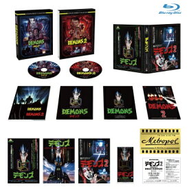 「デモンズ 1＆2」 4Kリマスター・Blu-rayパーフェクトBOX (Blu-ray 2枚組) (初回生産限定商品) 【BLU-RAY DISC】