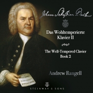 【送料無料】 Bach, Johann Sebastian バッハ / well-tempered Clavier Book, 2, : Rangell(P) 輸入盤 【CD】