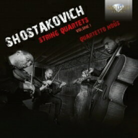 【輸入盤】 Shostakovich ショスタコービチ / 弦楽四重奏曲全集 第1集　ヌース四重奏団（2CD） 【CD】
