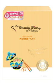 我的美麗日記（私のきれい日記） 大豆発酵マスク / 4枚入