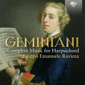 【輸入盤】 Geminiani ジェミニアーニ / チェンバロ作品全集　フィリッポ・エマヌエーレ・ラヴィッツァ（3CD） 【CD】