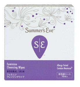 Summer's Eve(サマーズイブ) フェミニンクレンジングワイプ ノーマルスキン