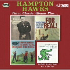 【輸入盤】 Hampton Hawes ハンプトンホーズ / Three Classic Albums Plus 【CD】