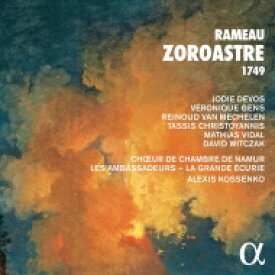 【輸入盤】 Rameau ラモー / 歌劇『ゾロアストル』1749年版全曲　アレクシス・コセンコ＆レ・ザンバサドゥール、ジョディ・デヴォス、ヴェロニク・ジャンス、他（2022　ステレオ）（3CD） 【CD】