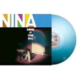 Nina Simone ニーナシモン / Nina Simone At Town Hall (ターコイズ・・ヴァイナル仕様 / アナログレコード) 【LP】