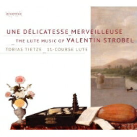 【輸入盤】 シュトローベル、ヴァレンティン（1611-1669） / 『素晴らしい繊細さ～リュート作品集』　トビアス・ティッツェ 【CD】