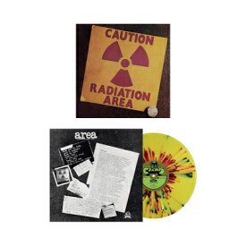 Area アレア / Caution Radiation Area (スプラッターヴァイナル仕様 / アナログレコード) 【LP】