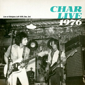 Char (竹中尚人) チャー / CHAR LIVE 1976 (CD+DVD) 【CD】