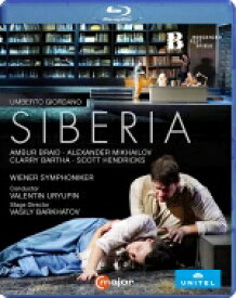 Giordano ジョルダーノ / 歌劇『シベリア』全曲　バルカトフ演出、ウリューピン＆ウィーン交響楽団、アンバー・ブライド、A.ミハイロフ、他（2022　ステレオ）（日本語字幕付） 【BLU-RAY DISC】