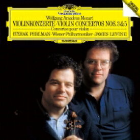 Mozart モーツァルト / ヴァイオリン協奏曲第3番、第5番『トルコ風』　イツァーク・パールマン、ジェイムズ・レヴァイン＆ウィーン・フィル 【SHM-CD】