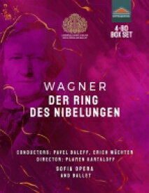 Wagner ワーグナー / 『ニーベルングの指環』全曲　カルタロフ演出、パヴェル・バレフ＆ソフィア国立歌劇場（2010〜2013　ステレオ）（4BD）（日本語字幕付） 【BLU-RAY DISC】