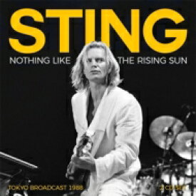 【輸入盤】 Sting スティング / Nothing Like The Rising Sun - Tokyo Broadcast 1988 (2CD) 【CD】