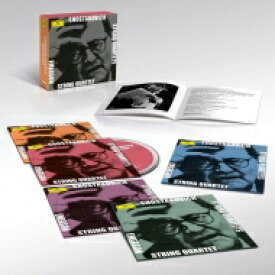 【輸入盤】 Shostakovich ショスタコービチ / 弦楽四重奏曲全集　エマーソン弦楽四重奏団（5CD） 【CD】