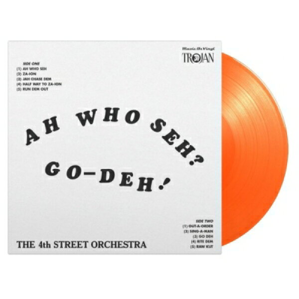 4th Street Orchestra / Ah Who Seh? Go-deh! (オレンジ・ヴァイナル仕様 / 180g重量盤レコード) 【LP】