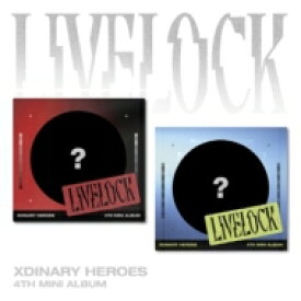 Xdinary Heroes / 4th Mini Album: Livelock (Digipack Ver) (ランダムカバー・バージョン) 【CD】