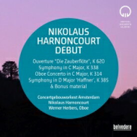 【輸入盤】 Mozart モーツァルト / 交響曲第35番『ハフナー』、第34番、『魔笛』序曲、他　ニコラウス・アーノンクール＆コンセルトヘボウ管弦楽団（1980年ステレオ）（＋2006年公開リハーサル）（3CD） 【CD】