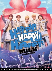 M!LK / M!LK 1st ARENA ”HAPPY! HAPPY! HAPPY!” 【初回限定盤】(2Blu-ray+PHOTOBOOK) 【BLU-RAY DISC】