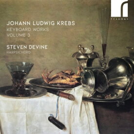 【輸入盤】 クレープス、ヨハン・ルートヴィヒ（1713-1780） / 鍵盤のための作品集 第3集　スティーヴン・デヴァイン（チェンバロ） 【CD】