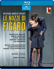 Mozart モーツァルト / 『フィガロの結婚』全曲　クシェイ演出、ラファエル・ピション＆ウィーン・フィル、アンドレ・シュエン、サビーヌ・ドゥヴィエル、他（2023　ステレオ）（日本語字幕付） 【BLU-RAY DISC】