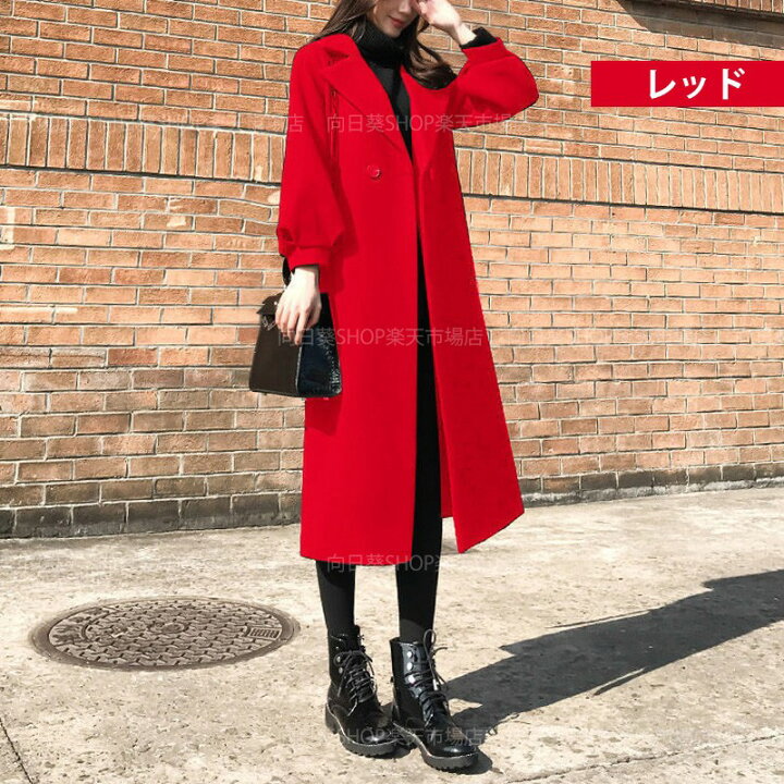 楽天市場】チェスターコート ロング レディース ファッション ラシャ 