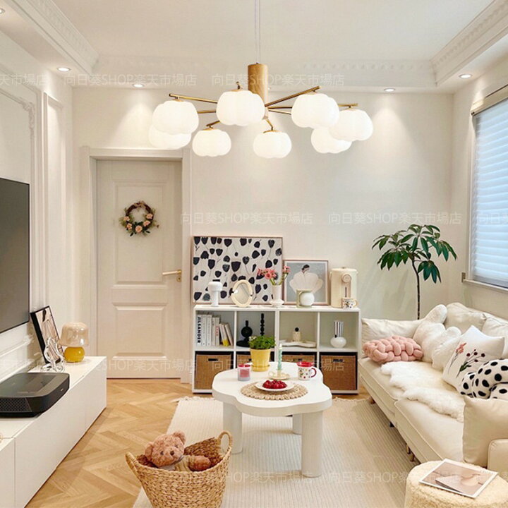 楽天市場】AAAZM ペンダントライト 北欧 おしゃれ 6畳～8畳 大きめ  