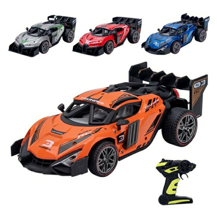 楽天市場】ラジコンカー 高速 電動 知育玩具 RCカー 速い USB充電式 