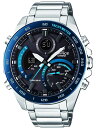 カシオ CASIO エディフィス EDIFICE Bluetooth搭載 ソーラー クロノグラフ スマートフォンリンクモデル 腕時計 ECB-900DB-1BDR
