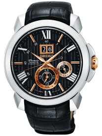 セイコー SEIKO プルミエ Premier キネティック メンズ パーぺチュアル 腕時計 SNP149P2