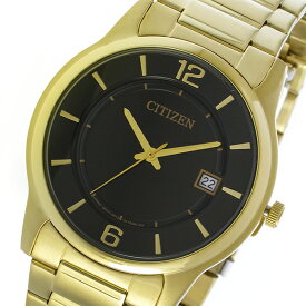 シチズン CITIZEN クオーツ メンズ 腕時計 BD0022-59E ブラック/ゴールド