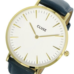 �N���[�X CLUSE ���E�{�G�[�� ���U�[�x���g 38mm ���f�B�[�X �r���v CL18416 �z���C�g/�l�C�r�[