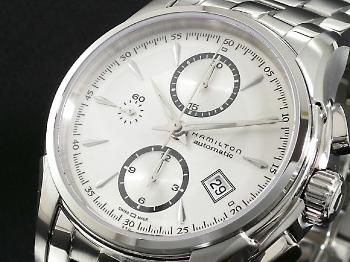 楽天市場】ハミルトン HAMILTON ジャズマスター オートクロノ 自動巻き  