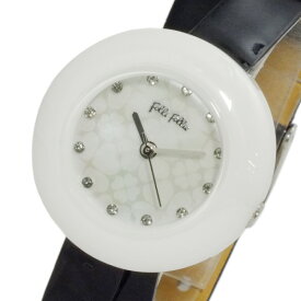 フォリフォリ FOLLI FOLLIE フォーハート レディース 腕時計 WF13F030SSK-BK
