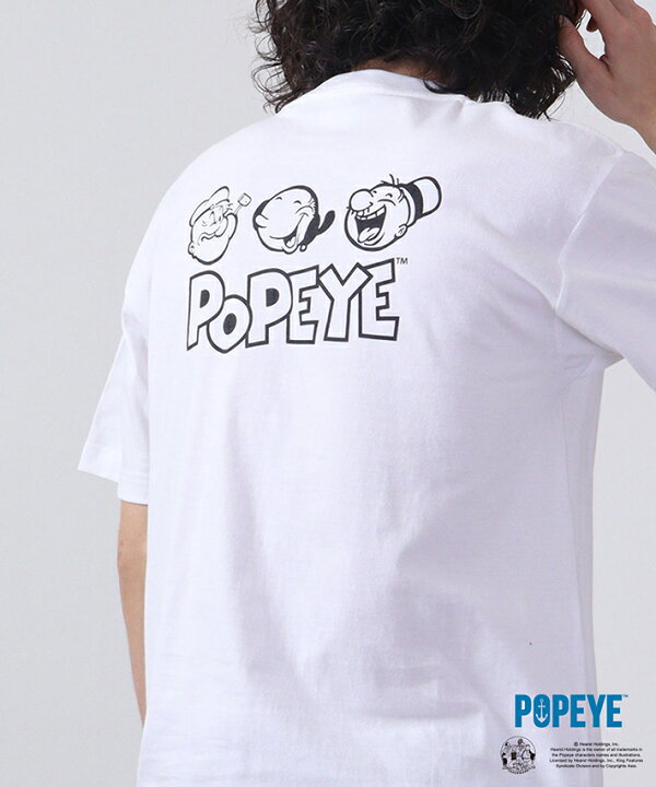 楽天市場】POPEYE SHORT SLEEVE T-SHIRT ポパイ ワンポイント 刺繍 T 