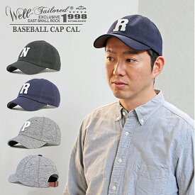 《Well-Tailored》ウェルテーラードBaseball Cap Cal(KKC-280)ベースボールキャップ　メンズ　レディース　ブランド