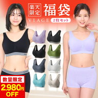 【福袋 2,980円OFF】楽天限定 数量限定 累計1,000万枚突破 公式 【2枚セット】カラーおまかせ VIAGE ビュ…