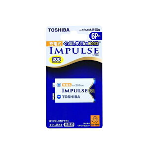  [dIMPULSE [CpX] 6P` (1{) JԂg[d񐔁F500 8.4V 6TNH22A [ Ő TOSHIBA 6P`[dr jbPfdr ` 006P` 9V p^ 9Vp` ]y[֑z