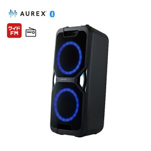 ���� ���C�����X�X�s�[�J�[ Bluetooth�Ή� AX-WSP60(K) �u���b�N �mTOSHIBA 7�F LED ���� �T�E���h �p�[�e�B�[�X�s�[�J�[ 60W �}�C�N FM���W�I�n�����[�J�[��񂹁y���������z