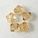 アクリルビーズ ライトコロラドトパーズ ソロバン型 3mm 4mm 5mm...