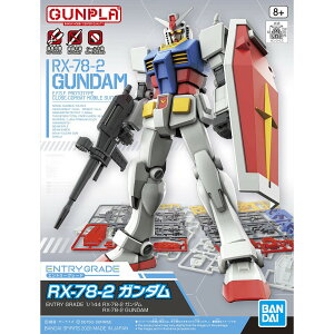 ENTRY GRADE 1/144 RX-78-2 �K���_�� �G���g���[�O���[�h �@����m�K���_�� �o���_�C�X�s���b�c BANDAI SPIRITS �K���v�� �������� �g�ݗ��Ď� �v����