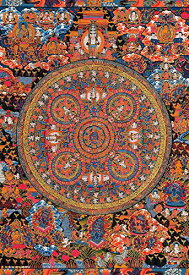 1000ピース ジグソーパズル 釈迦牟尼仏陀曼荼羅 マイクロピース(26×38cm)