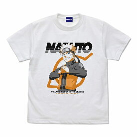 NARUTO-ナルト- 疾風伝 うずまきナルト ビジュアル Tシャツ/WHITE-S 【予約2024/7月】 コスパ