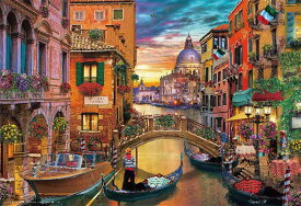 【日本製】ビバリー 500スモールピース ジグソーパズル 黄昏のヴェネツィア（26×38）500S-002
