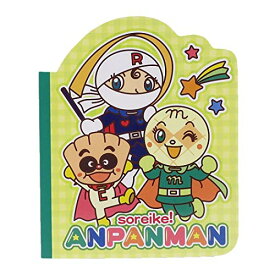 アンパンマン[メモ帳]ダイカットメモ/メロンパンナちゃん＆ロールパンナ＆クリームパンダ
