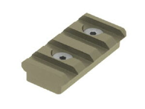 UTG LEAPERS KEYMOD ��p �I�v�V�������[�� 1.57�C���` 4�X���b�g FDE [LP0304](JAN�F4717385550537)