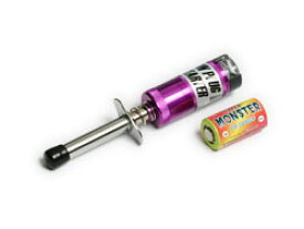 グロープラグブースター(メーター・電池付) 60mm [ABC-17580](JAN：4958489175800)