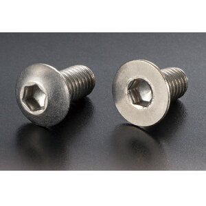 SPRING TITANIUM SCREW(Flat Head 3mm x 6mm 10pic) [NT-F3-062](JAN�F4573448244689)