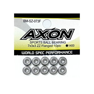 SPORTS BALL BEARING 7x3x3 ZZ Flanged 10pic [BM-SZ-073F](JAN�F4573448245273)