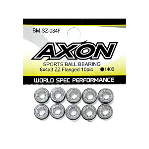 SPORTS BALL BEARING 8x4x3 ZZ Flanged 10pic [BM-SZ-084F](JAN�F4573448245280)