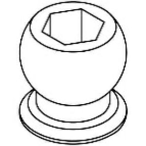 ALU HEX BALL 6mm(4pic) [3G-002-001](JAN�F4573448247932)